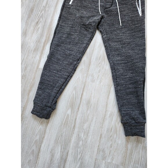 American Eagle Heathered Gray Sweatpants Joggers Elastic Waistband Pocket Sz M - Picture 4 of 10